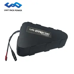 Unitpackpower  48 v  52 v 20ah  lithium ion bike triangle electric bicycle battery ebike battery pack 48 v 20ah