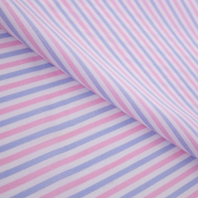 hot sale anti-uv breathable striped bamboo viscose blend mens shirting fabric