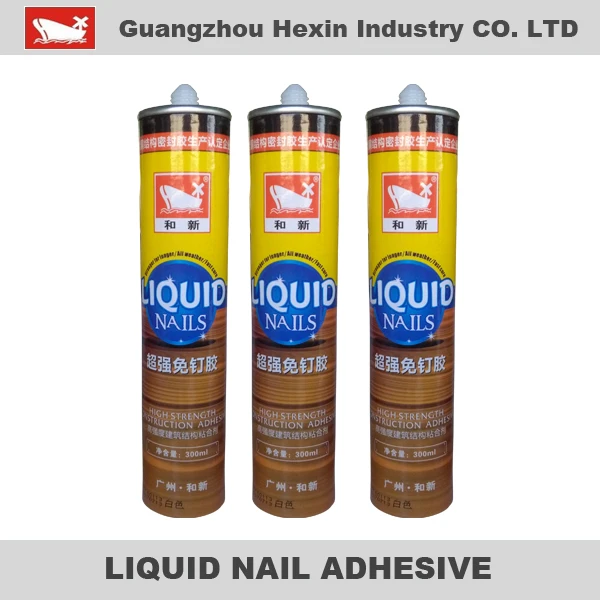 Wall/wood/furniture mounting adhesive liquid nails building decoration adhesive