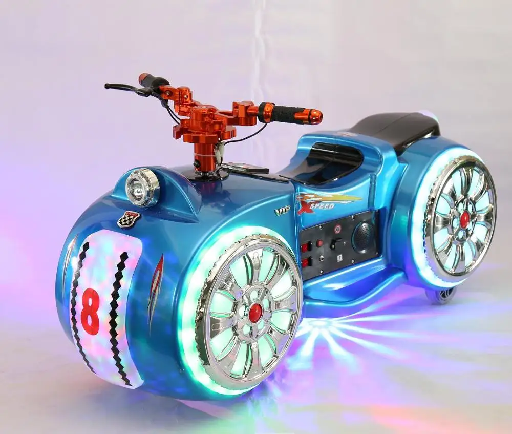 
China Factory Cheap Blue Coin Operated Kiddie Rides Used Amusement Rides for Sale 