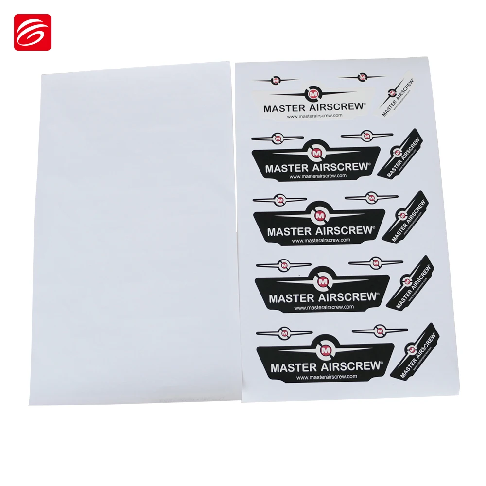 Cheap wholesale vinyl stickers, self adhesive vinyl sticker, die cut logo custom stickers China supplier