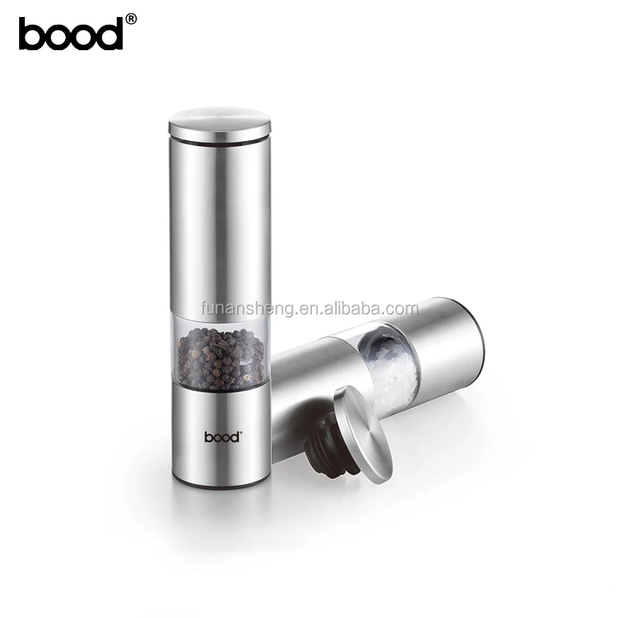 Stainless Steel Manual Salt and Pepper Grinder/Cylinder Salt and Pepper Mill/Short/ Regular/ Long