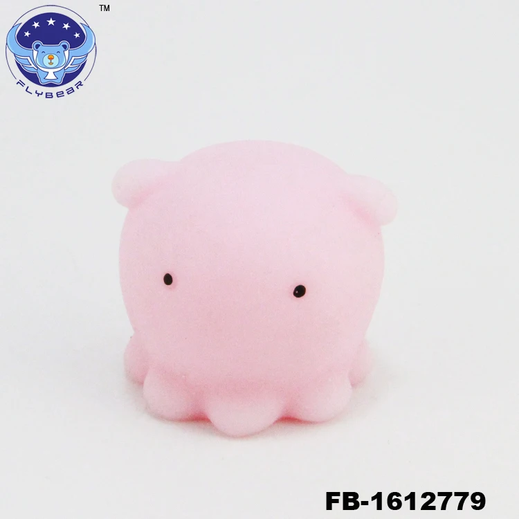 Squeeze Slow Rising Toys Mochi Squishy Toys Flybear Hot Sale TPR Mini Mochi Squishy Animal Stress Relief Other Baby Toys Soft