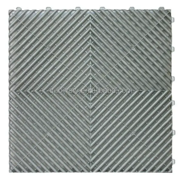 ПП пластиковый гаражный сцепляющийся пол