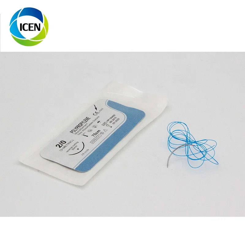 
Medical Sterile PDO PGA Chromic Catgut Nylon Silk Absorbable Surgical Suture Usp Sizes 