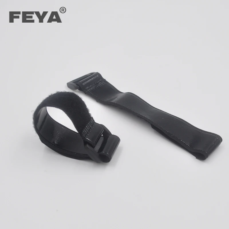 Heavy Duty Hook and Loop Buckle Strap with silicone on backside/ Rubberized Battery Straps Non-Slip