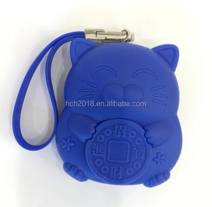 fashion design mini coin silicone purse
