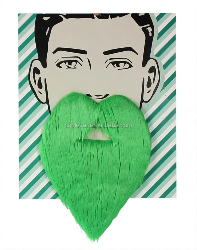 Newest selling party decoration mustache false bread custom design mustache halloween mustache on sale