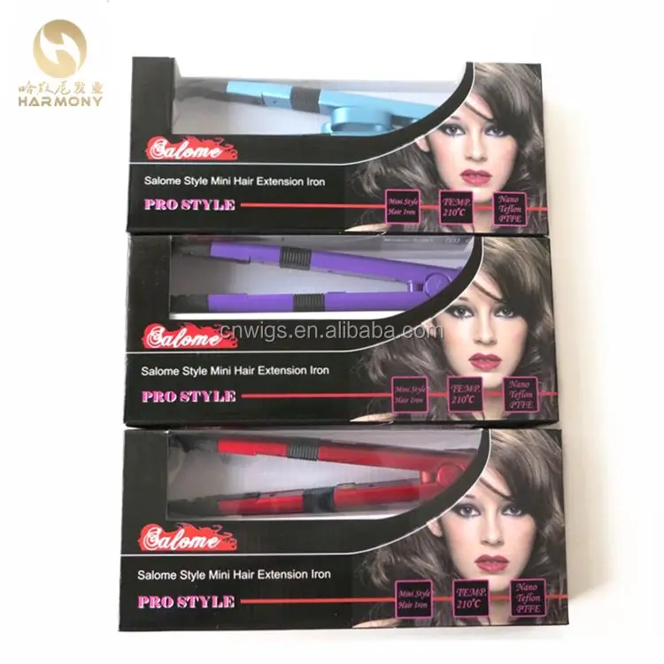 HARMONY Black Pink Adjustable Temperature Hair Salon Fusion Iron Connector for Keratin Bond Hair Extensions