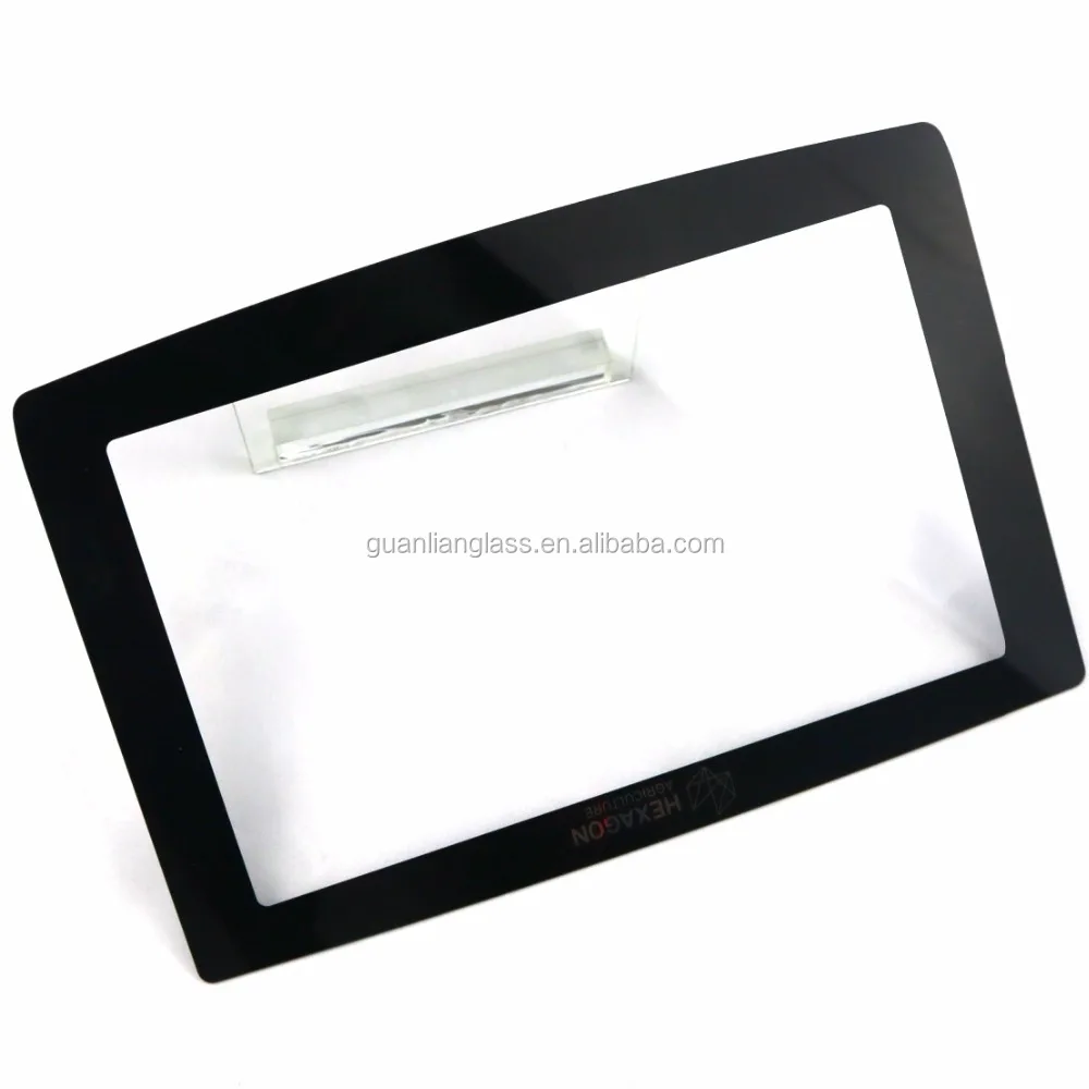 OEM various appliance electric glass panel sheet touch screen panel toughened touch panel screen front glass