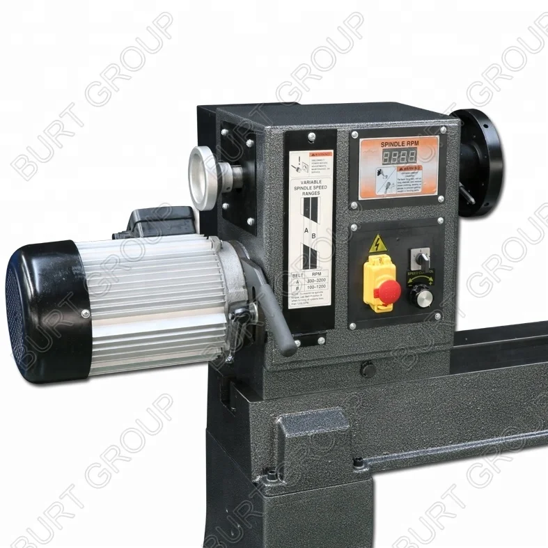 
VARIABLE SPEED HEAVY DUTY WOOD LATHE 18X47 WITH DELTA INVERTER 1500W 