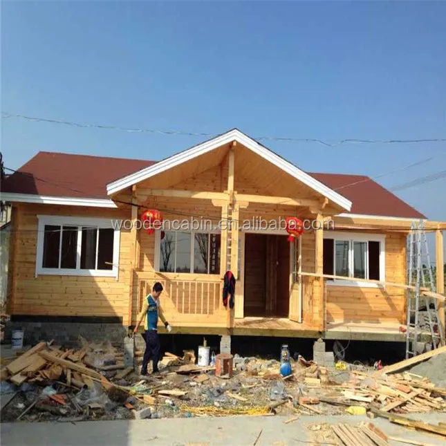 Beautiful cheap prefabricated wooden chalet
