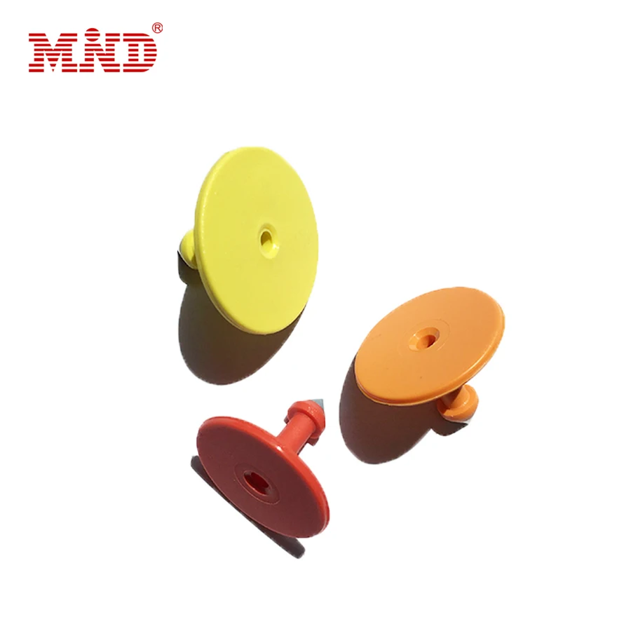  MDET009 программируемые rfid uhf животные Ушные бирки для крупного рогатого