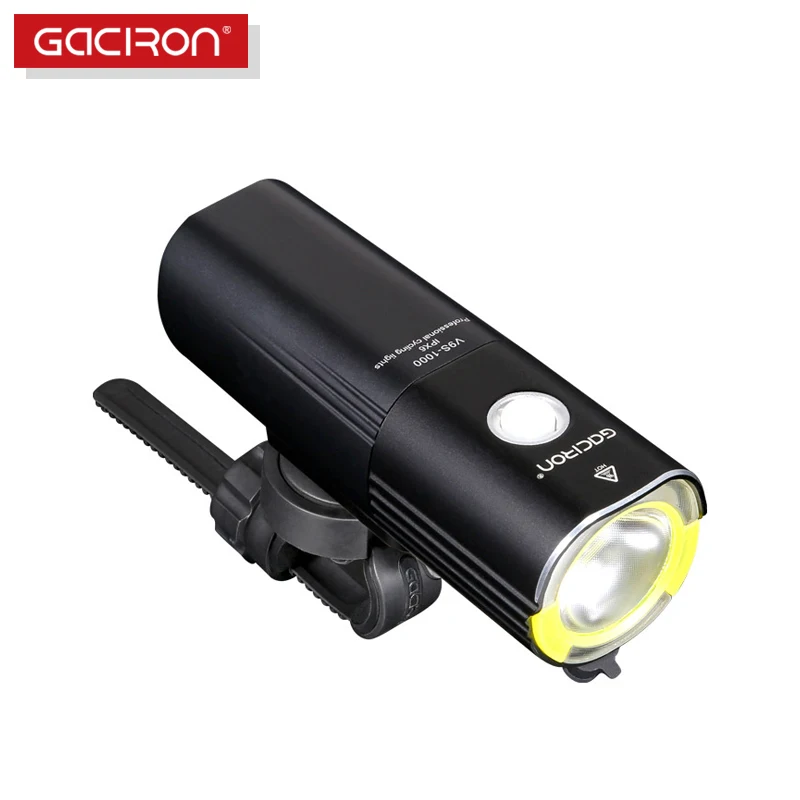 Cycle Accessories 1000Lumen Led Bicycle Light Set Power Bank Large Battery 4500mAh Rechargeable Bike Headlight
