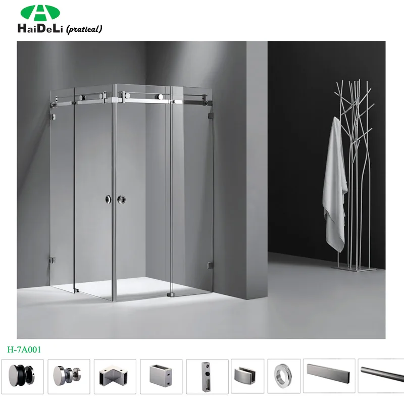 
Hot sale 90 degree shower sliding door roller system 