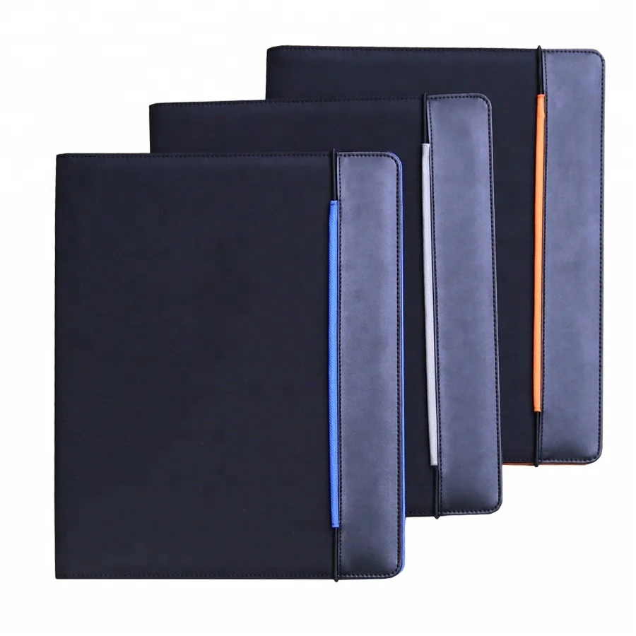 
Cheap factory A4 microfiber file folder business portfolio for work 