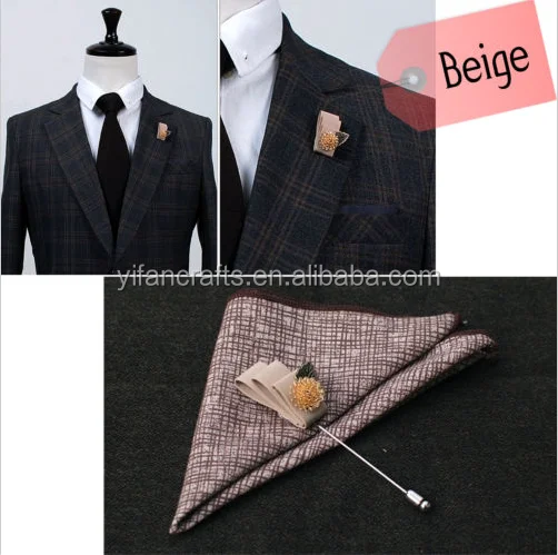 Daisy Metal Flower Boutonniere Brooch Corsage Lapel Pin Tuxedo Wedding Prom Suit