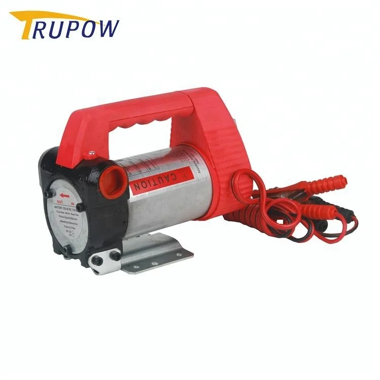 Оптовая продажа с фабрики 175 Вт Мотор медный провод Электрический dc 12v / 24v Топливный насос с соединителями и обратный клапан