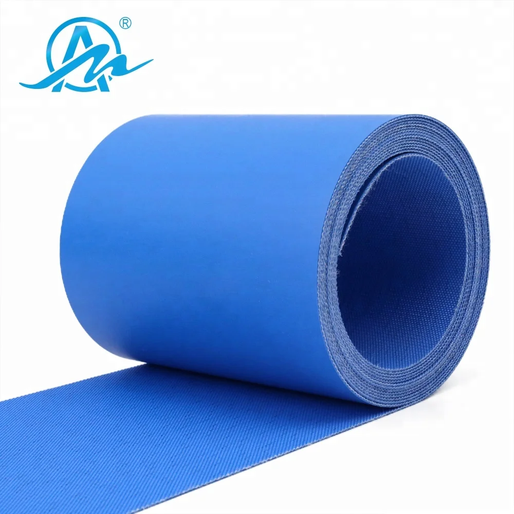 Oil Resistant Blue PU Food Industry Conveyor