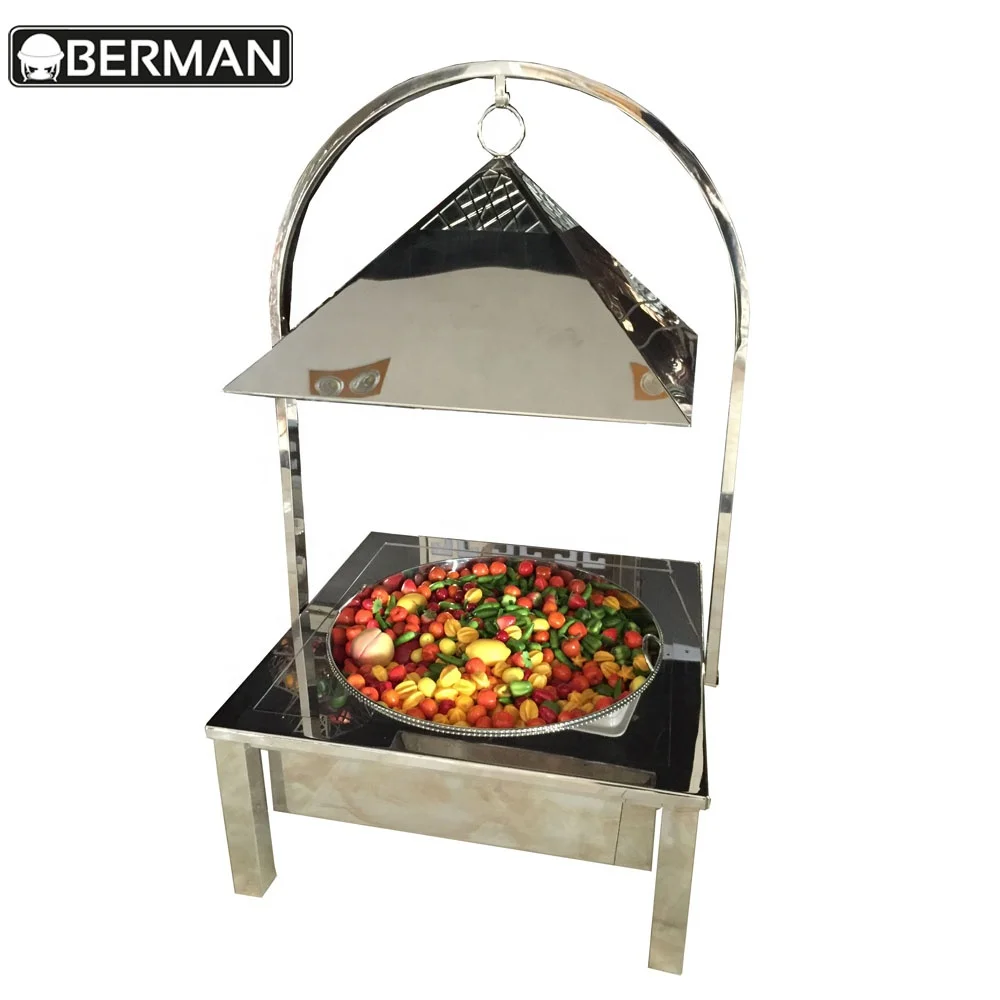 Party food warmer elegant buffet server hanging buffet chafing dish in dubai