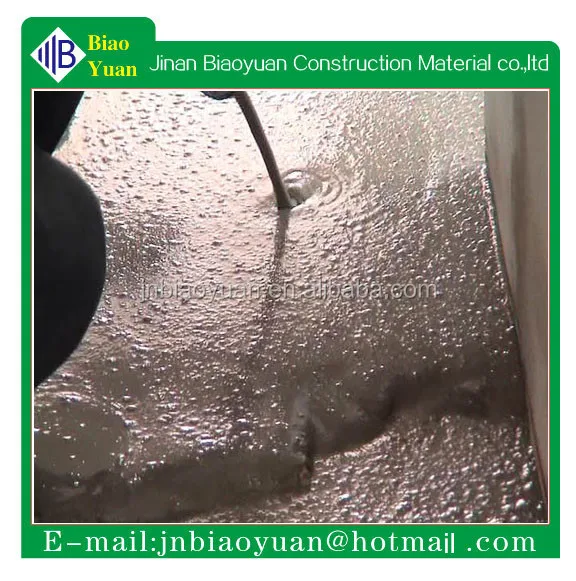 White self leveling cement for installing floor