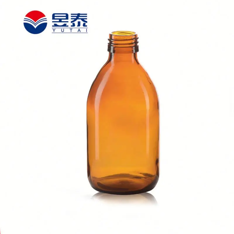 Various Amber Hair Care Oil Glass Syrup Bottle With Crc Dropper Cap