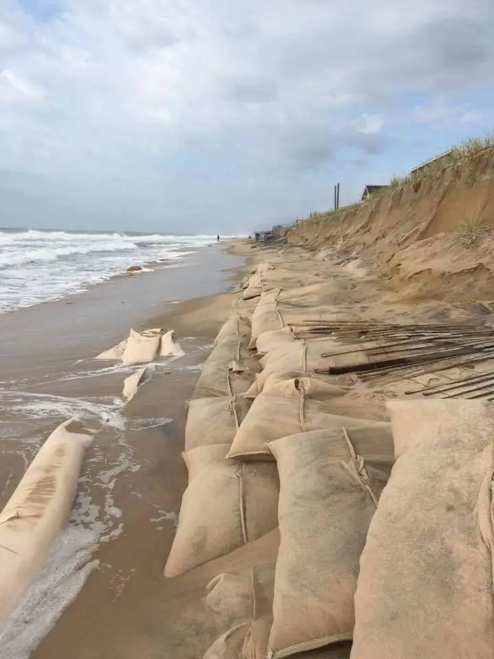 PP geotextile fabric sand bag for flood protection and erosion control