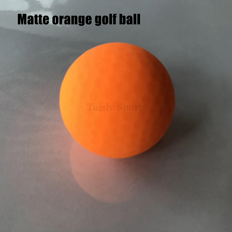 
Colorful junior golf balls 2 3 piece tour matt ball conform with the USGA and R&A 