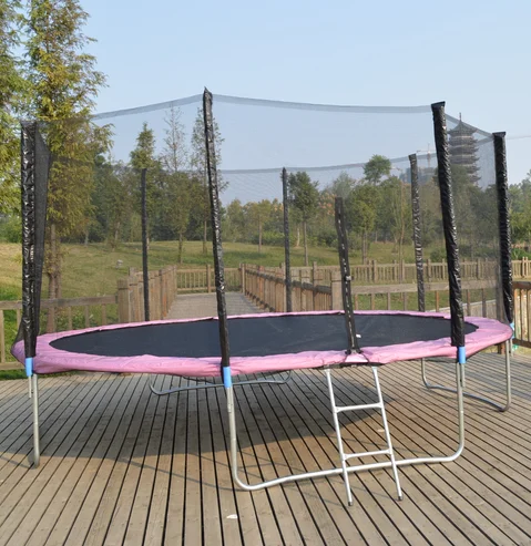 
14ft big inflatable trampoline with Safety Net for sale 