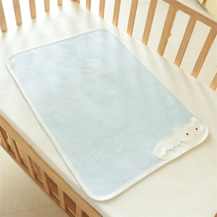 Bamboo Quilted Thicker Longer Waterproof Changing Pad Liners for Babies