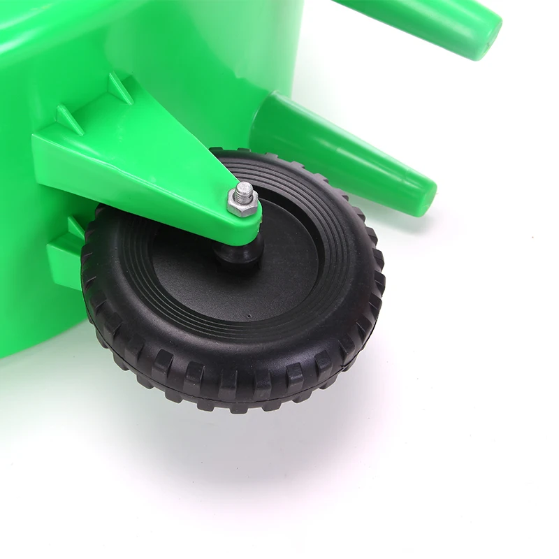 Cheap Outdoor Plastic Wheelbarrow for Preschool Kids Colorful Amusement Park Facility