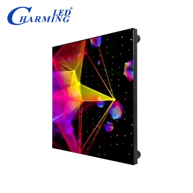 Illuminated led dot RGB Visualisation Video Disco Floor