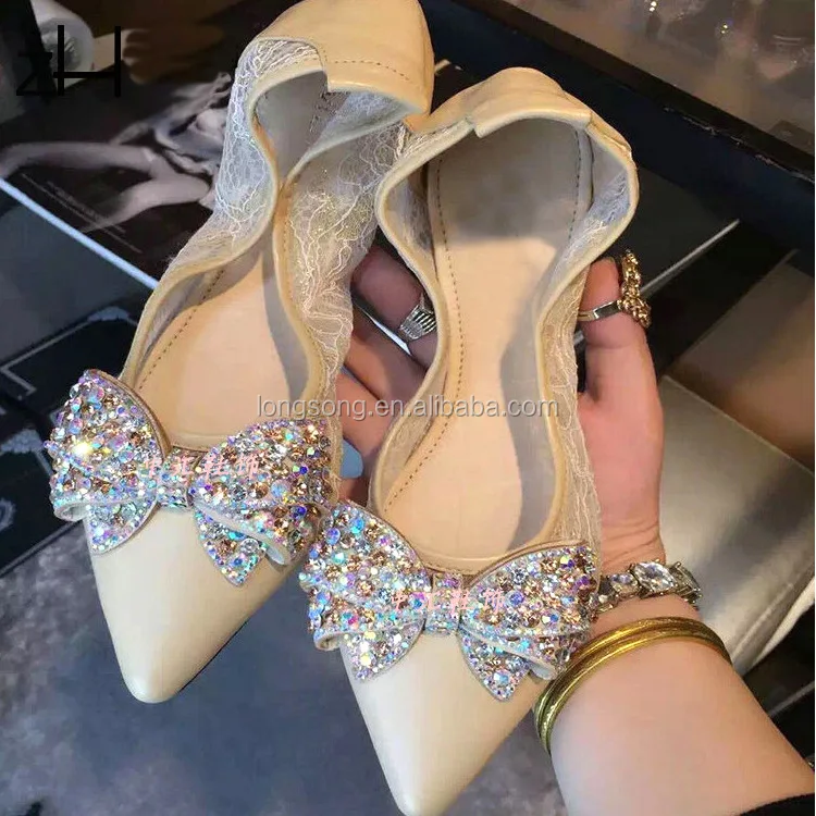 Shoe Decorations Fashion Shoe Ornaments Handmade Shoe Accessories LSSD076 Applique Patch Vintage Wholesale Rhinestones Bow Felt