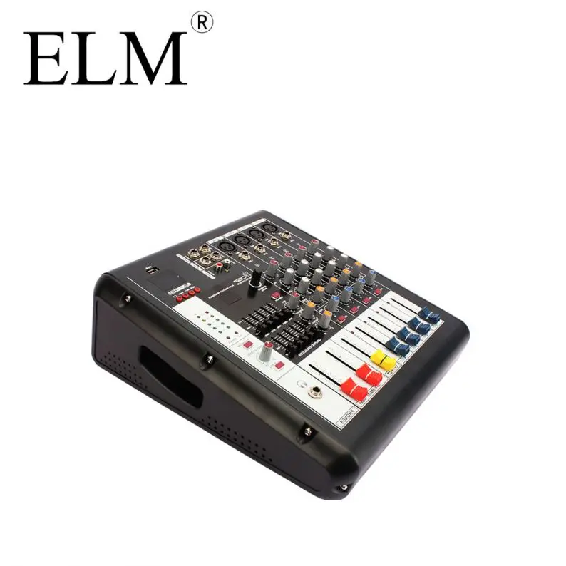 Hi-fi стерео караоке 8Ohm аудио микшер-усилитель