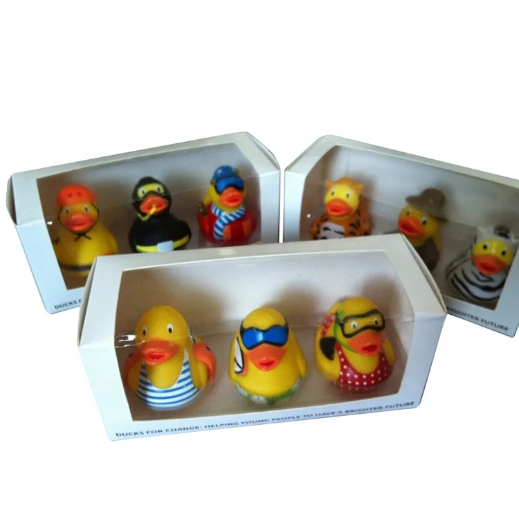 Profession novelty rubber duck with sunglasses police duck shower