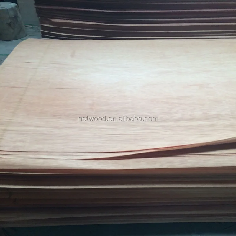 Natural face veneer/gurjan/Natural pa face veneer for sale of 2440*1220