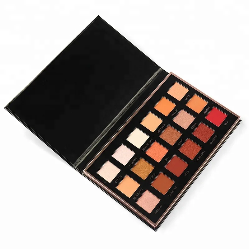 
2021 hot product make your own brand makeup 18 color eyeshadow palette 