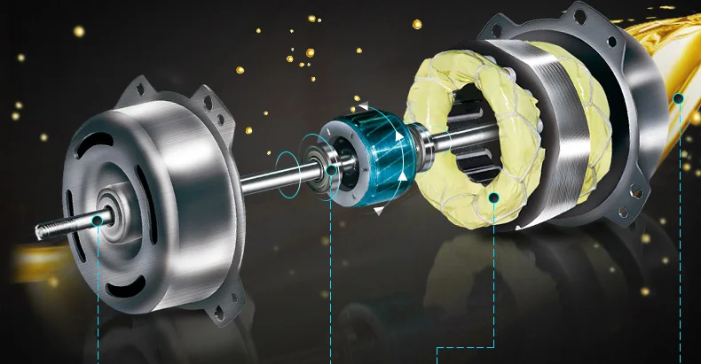 Self protection against over-heating 16 inch electric pedestal stand fan with thermal safety fuse