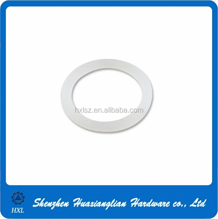 Factory sell white nylon POM derlin sealing flat washer with good material
