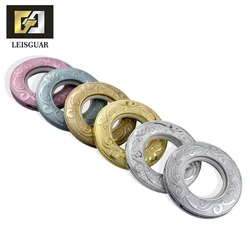 lucky bless Accessories Curtain ABS Plastic Curtain Eyelet curtain accessories parts high quality plastic rings