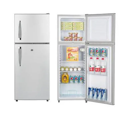 138L Double Doors DC Refrigerator Fridge Home Use Small Capacity