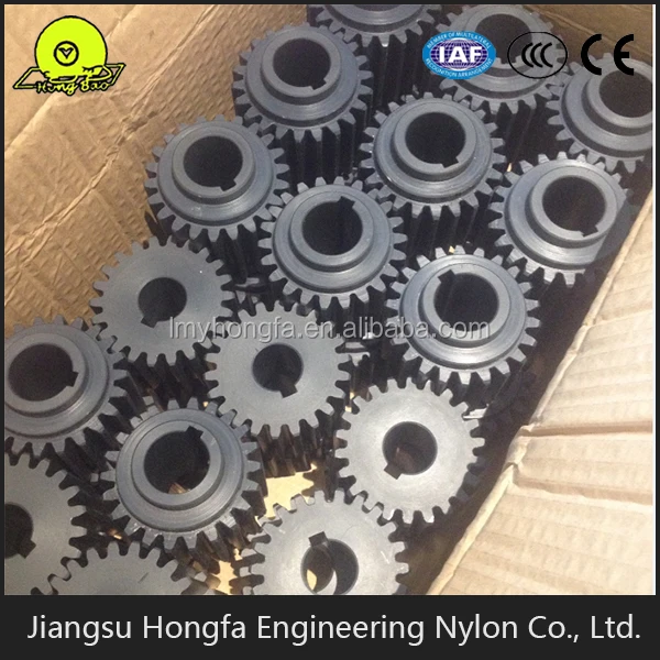 
machine components nylon bevel gear 