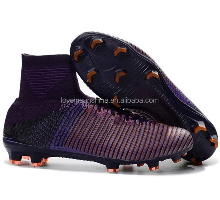
inside and outside Hot Sale newest football cleats custom soccer boots fashion brand soccer Shoes 2018 and 2019 
