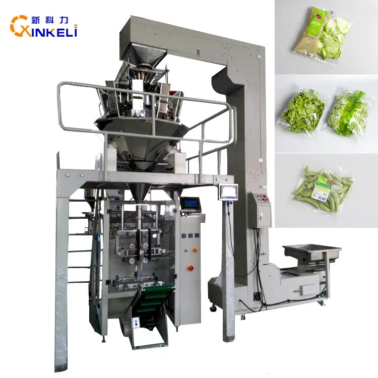 automatic fruit and vegetable bag packing machine in China