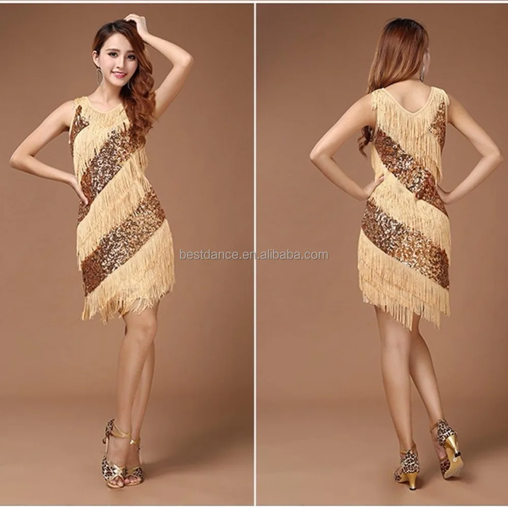 BestDance New Latin salsa tango rumba Cha cha Ballroom Dance Dress Outfit Fancy Dress Skirts