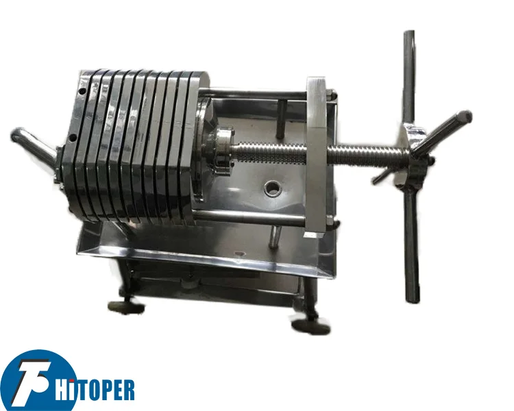 Пресс для фильтров и пластин из нержавеющей