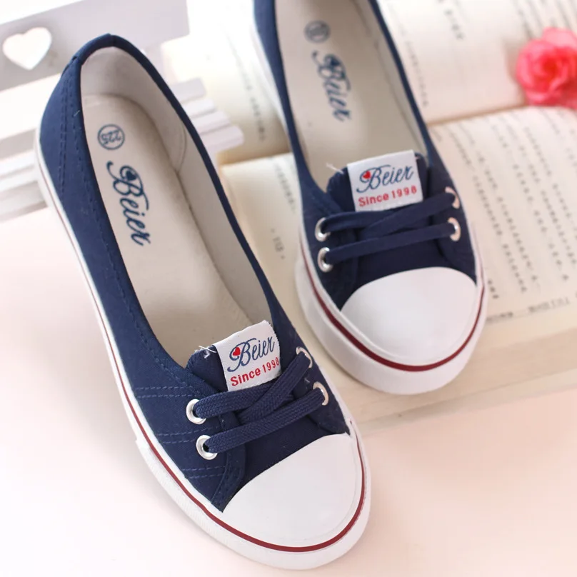 2017 new fashion canvas shoes women mix