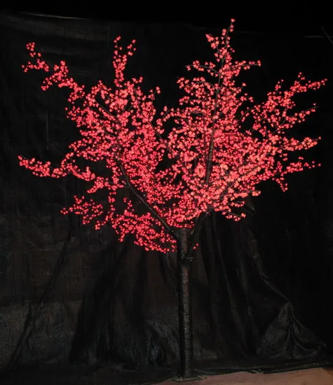 Large Outdoor  waterproof  artificial cherry blossom decoration square park landscape luminous design   led Tree Light