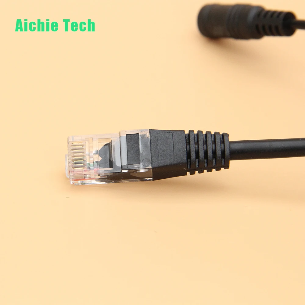 RJ45 Male to RJ45 Female Ethernet POE Cable for CCTV camera