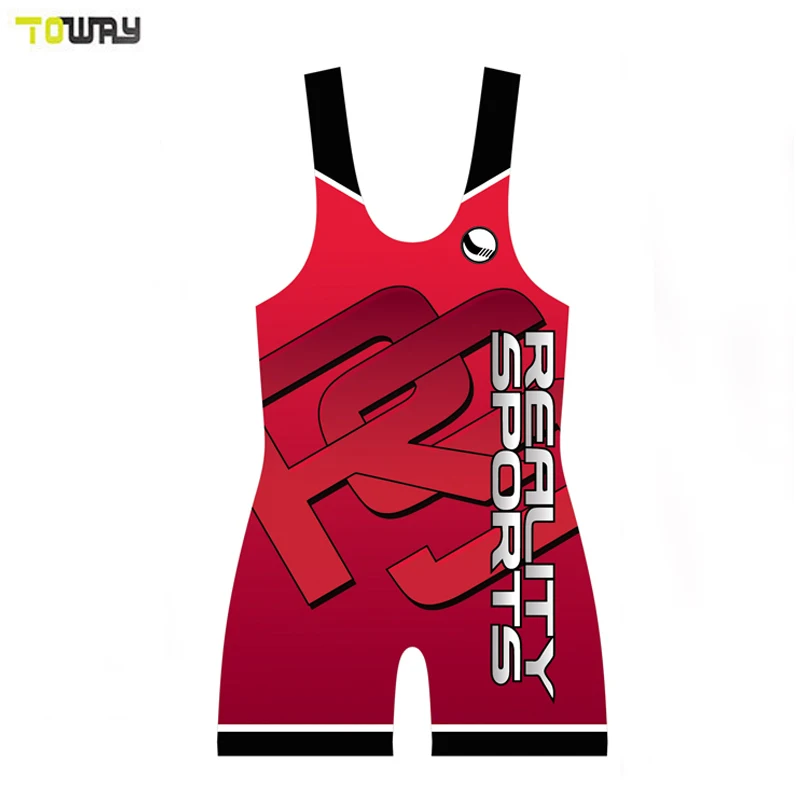 plus size sublimated wrestling singlets for sale